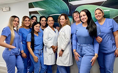 MJ Medical Group clinical team standing together
